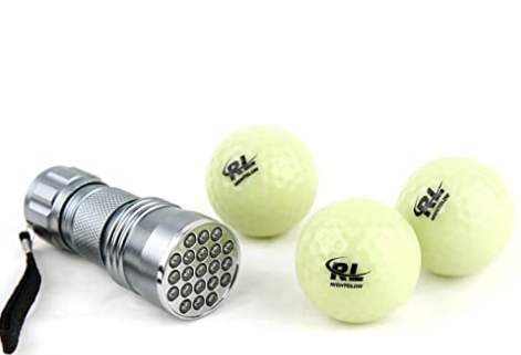 golFLYT Glow-In-The-Dark Golf Balls (10 Pcs)