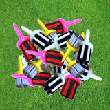 golFLYT Brush-T Plastic Golf Tees (12 Pcs)