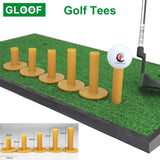 golFLYT Traditional Rubber Tees